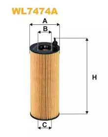 WIX FILTERS wl7474a -  Масляный фильтр